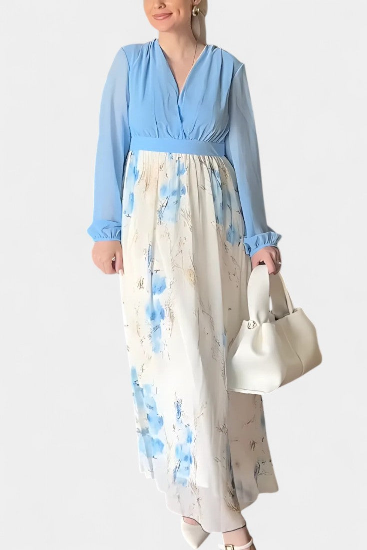 Eliane The impressive floral maxi dress