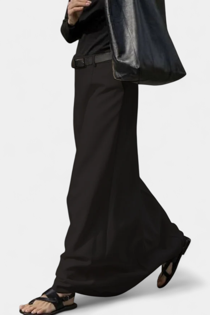 Ada H-Line Skirt Monochrome with Modern Urban Style