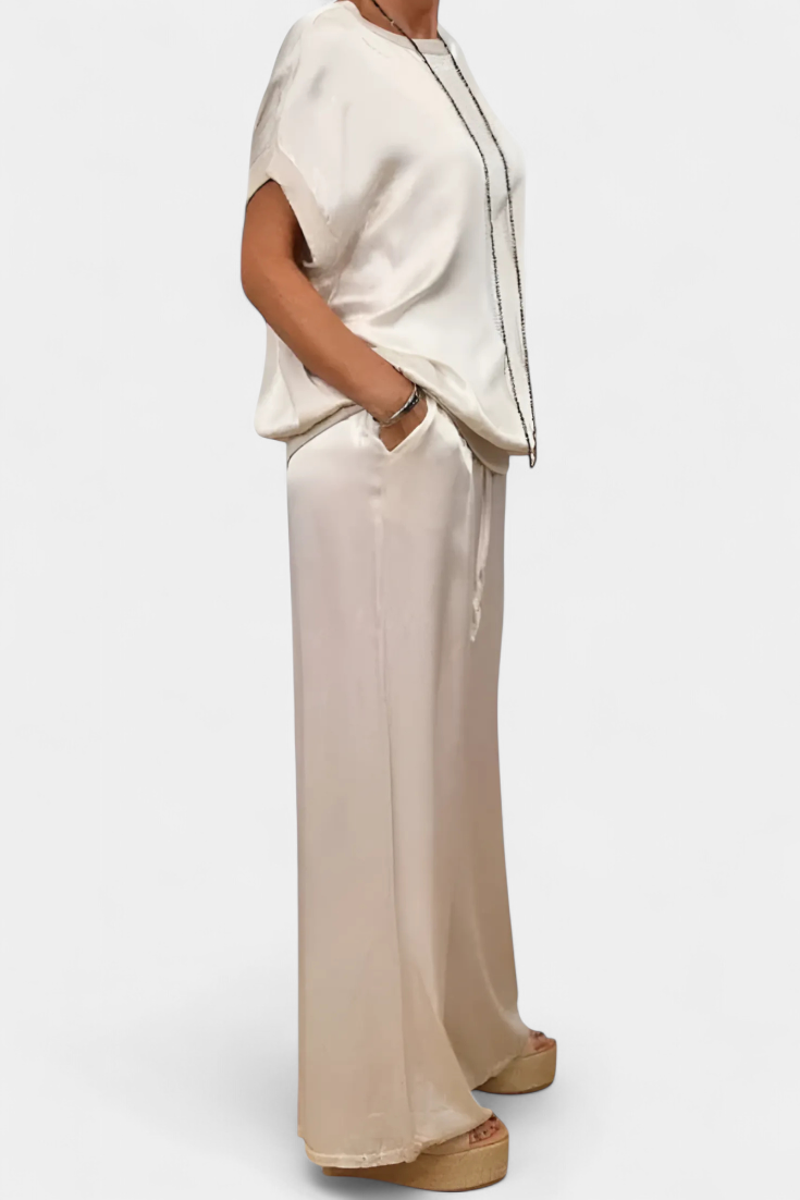 Blasa Spring Two-Piece Set with Sophisticated Style