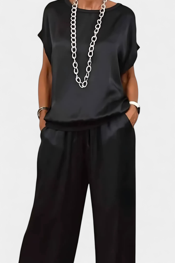 Blasa Spring Two-Piece Set with Sophisticated Style