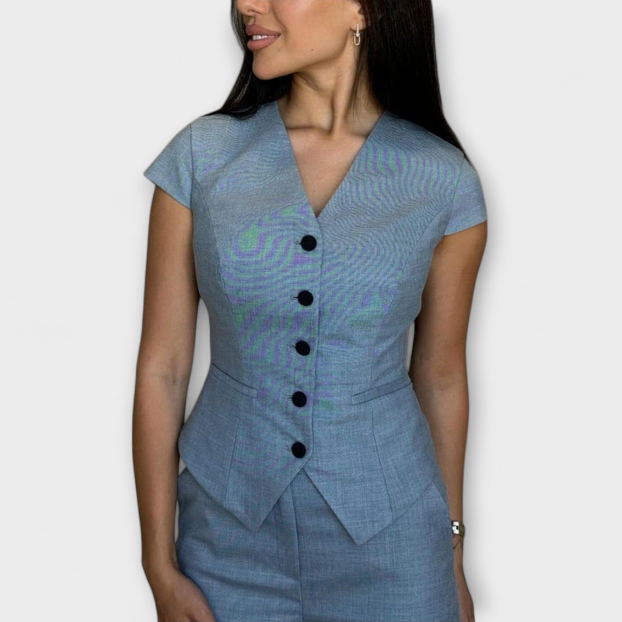 Ivy - Elegant V-neck and pants set