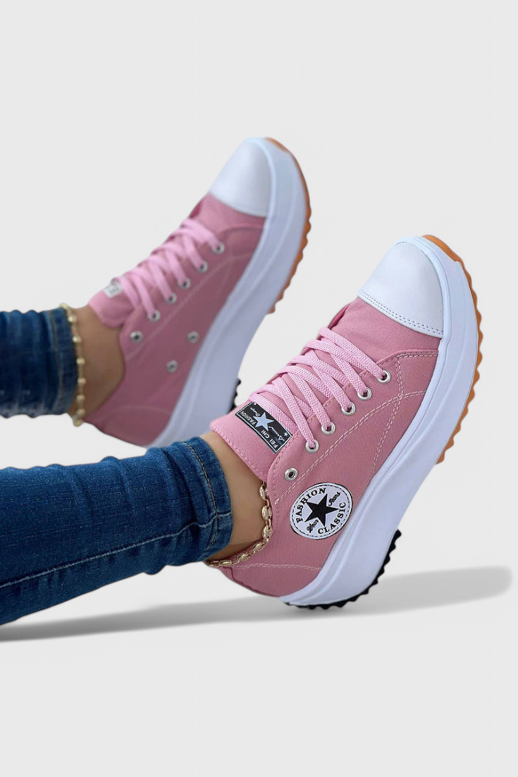 Taya Chunky Canvas Sneakers