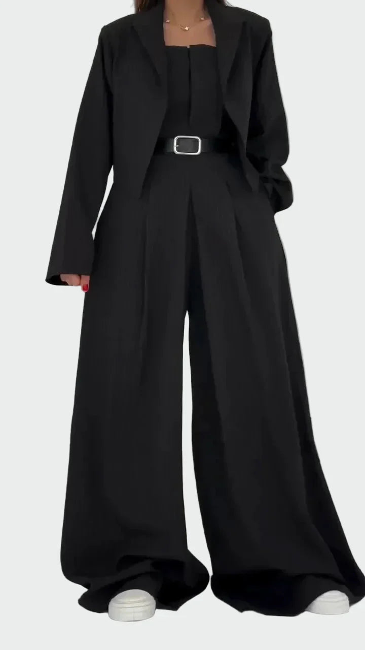 Elegant & Modern Style Vest and Cardigan Set