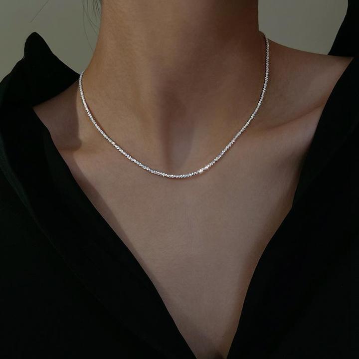 Silver Necklace Set