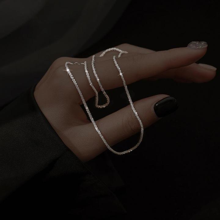 Silver Necklace Set