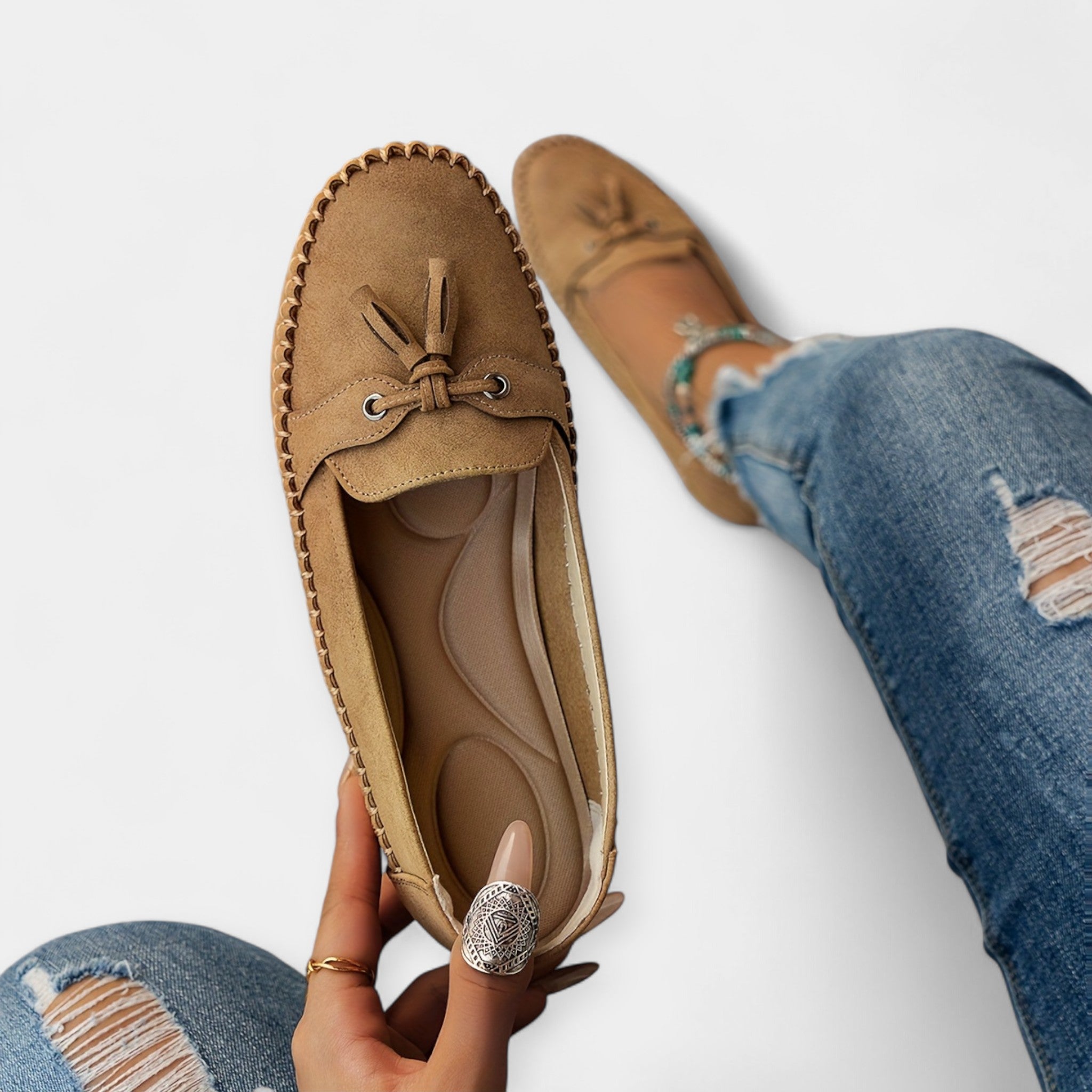 Ballerinas with Bow in Style