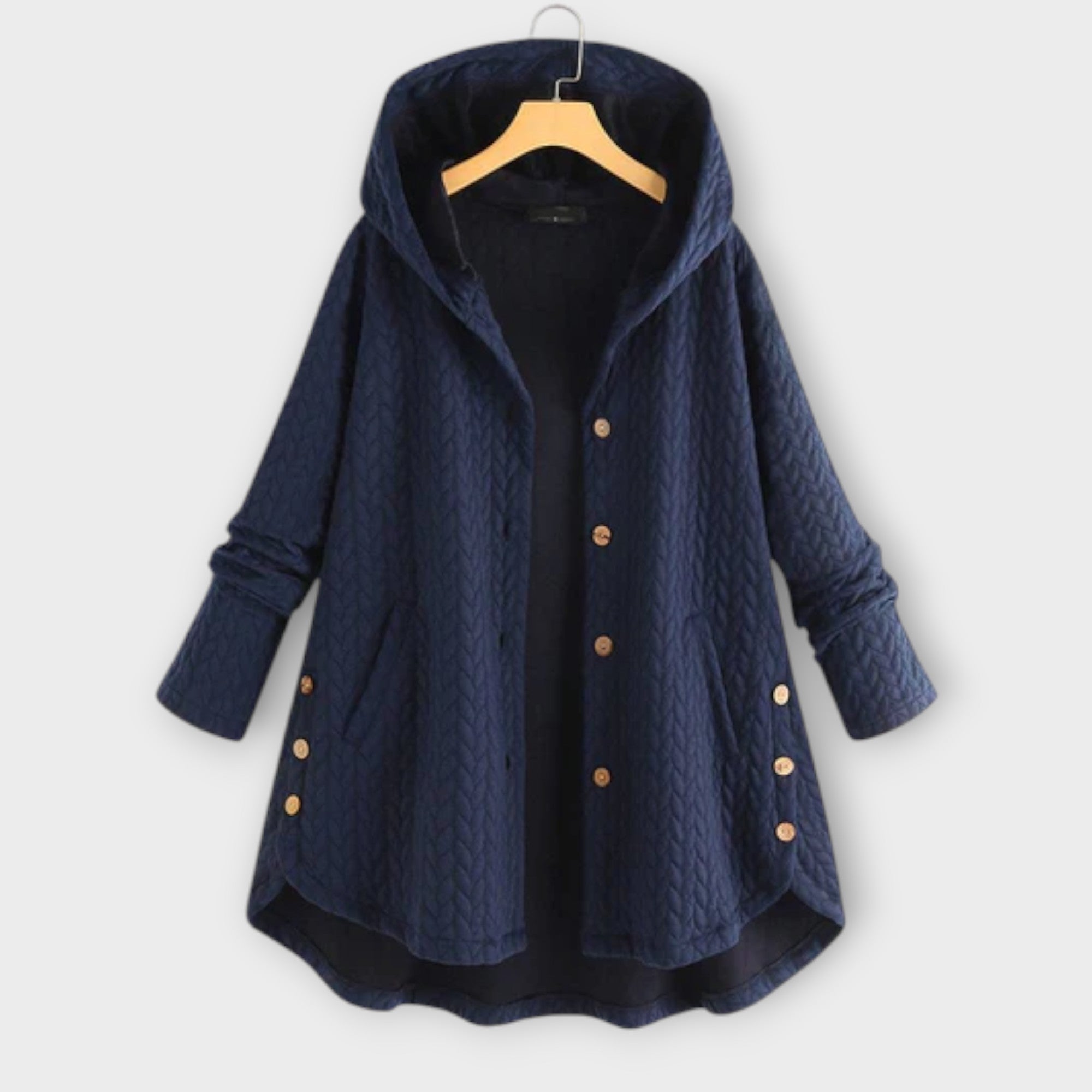Leslie - Warm Buttoned Cardigan