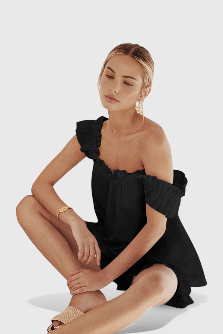 Victoria Lounge Set with Ruffles