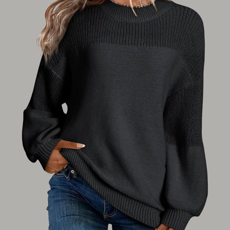 Cecilia - Knitted sweater with a loose fit