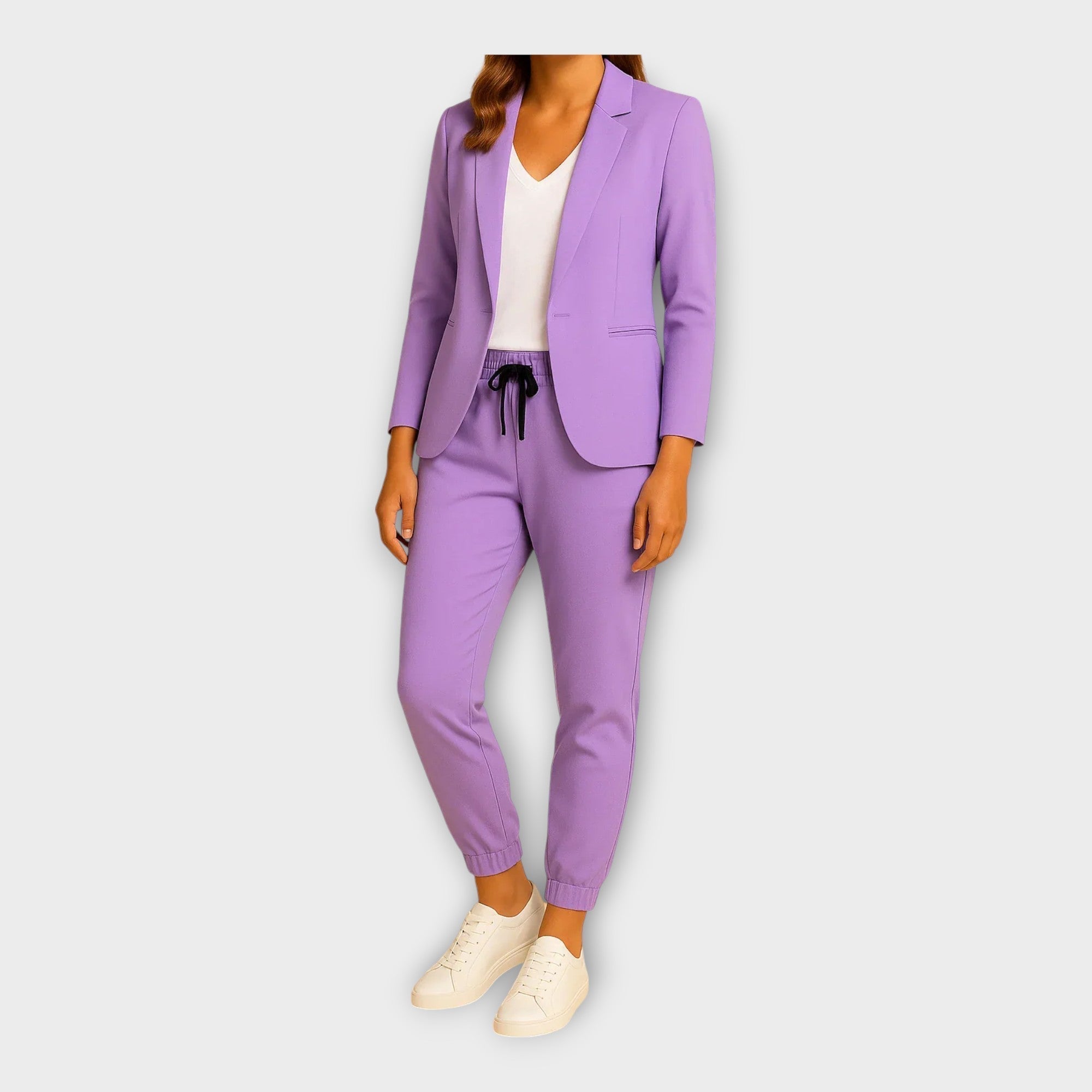 Women's Suit with Jacket and Jogger Pants