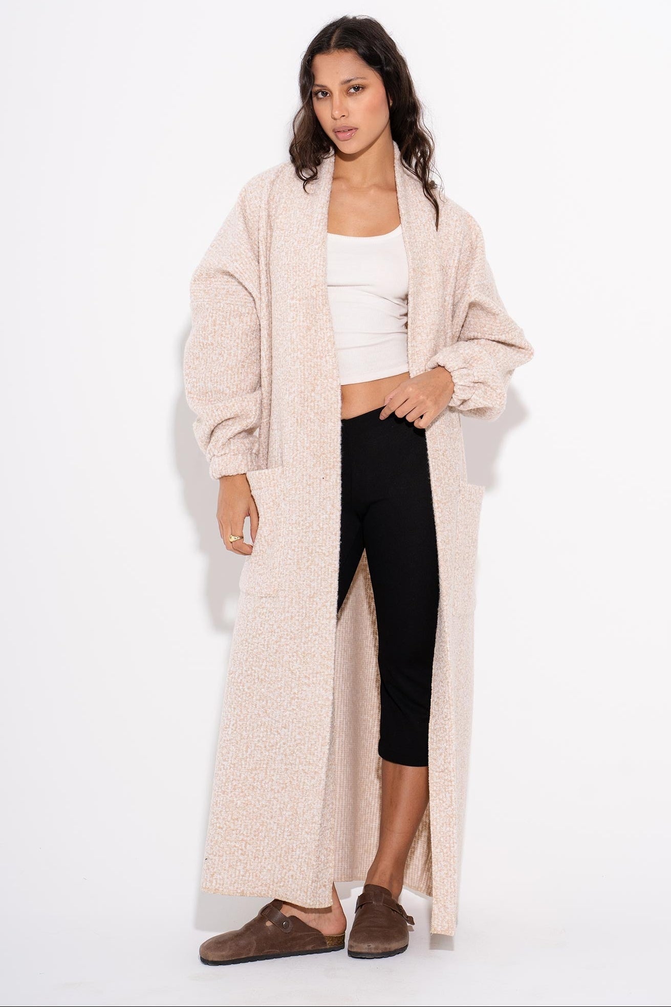 Lisa - Cloudy Boucle Cardigan