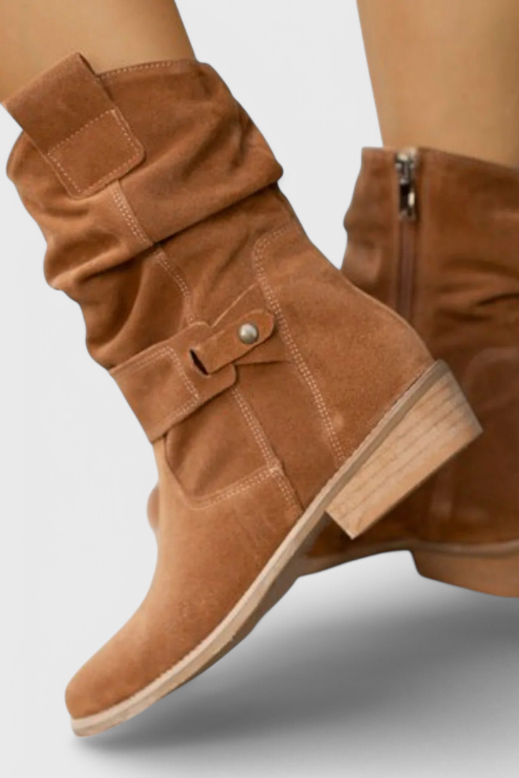 Aira - Classic Suede Ankle Boots