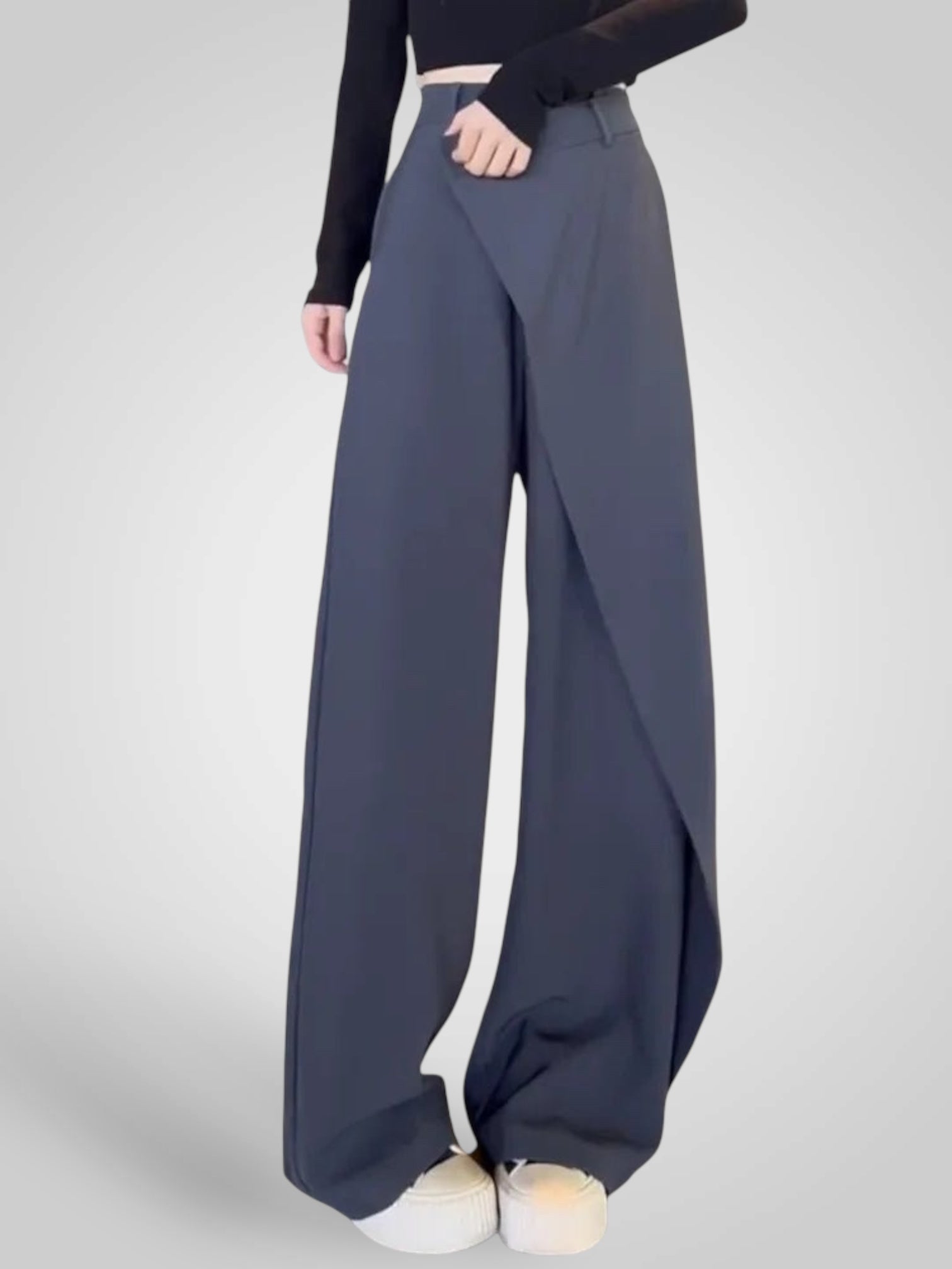 Aimee | Asymmetrical Layered Pants