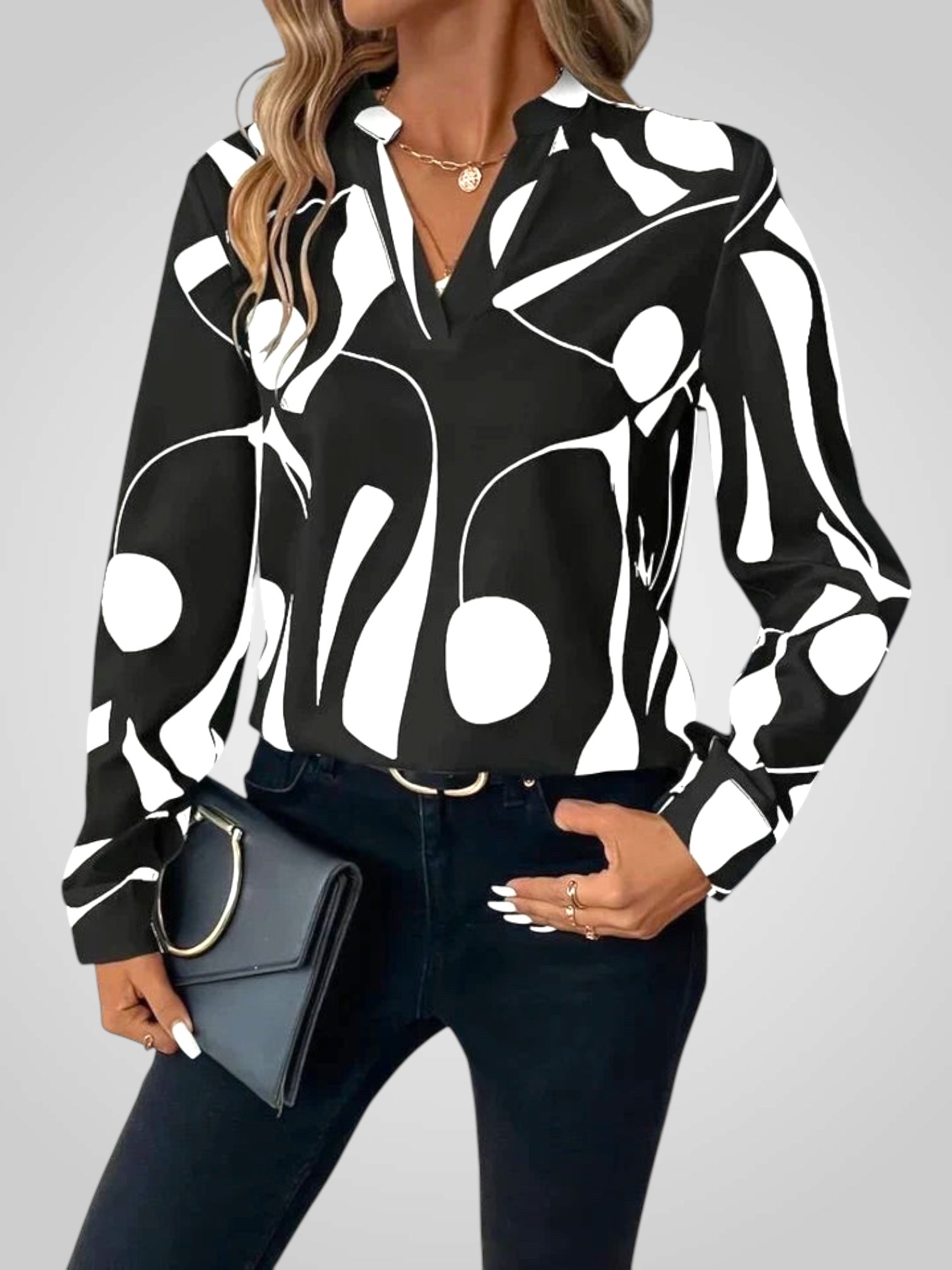Abba | Women's Print Blouse