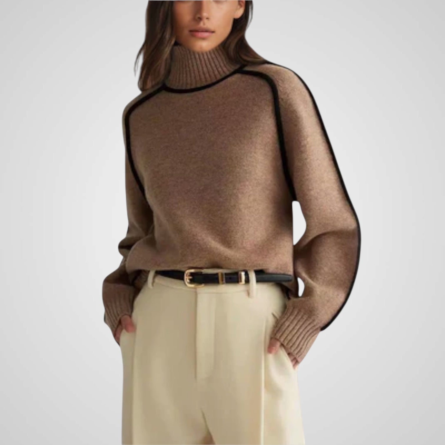 Dora | Soft and Elegant Zhivago Sweater