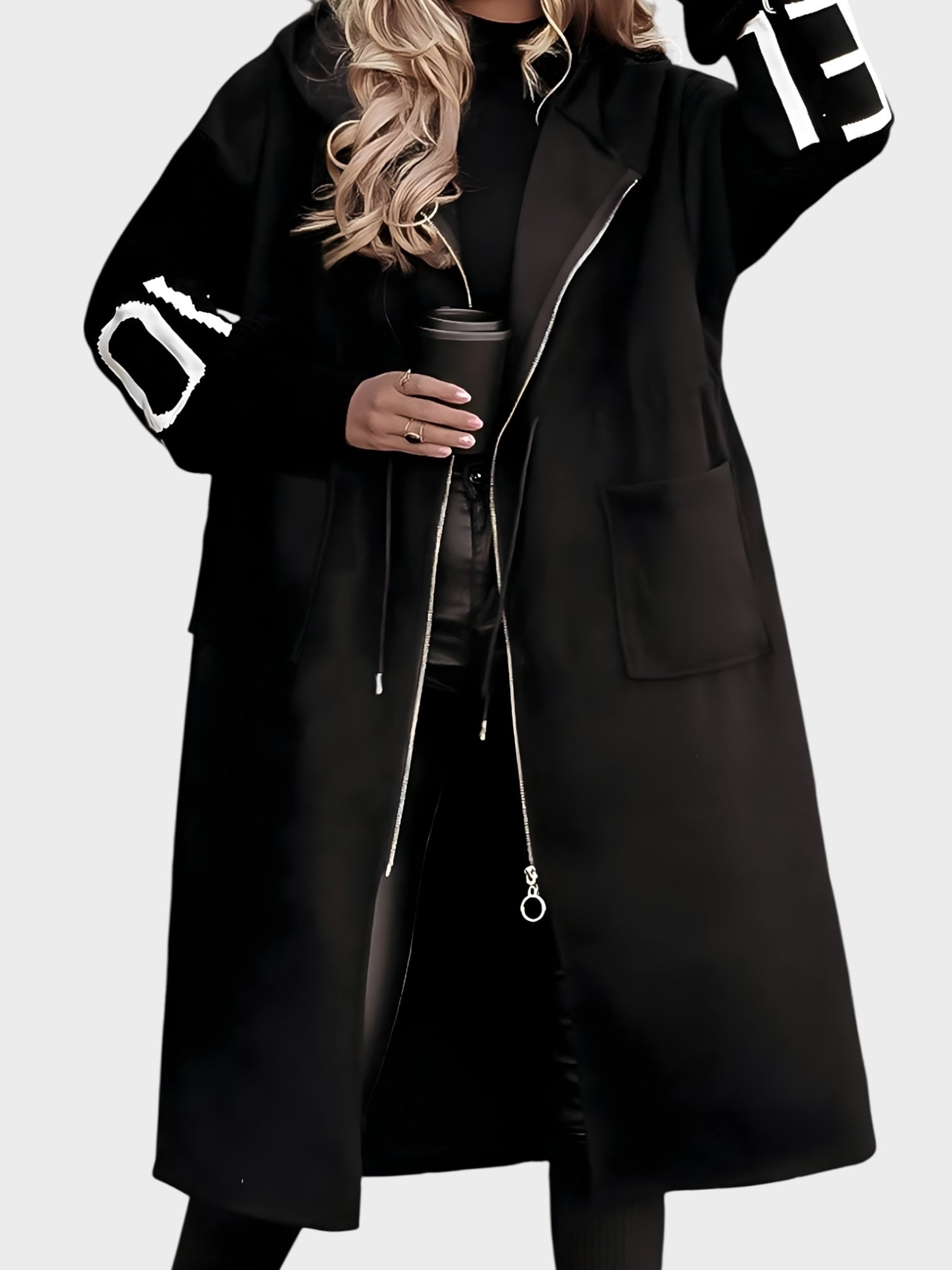 Rosana | Elegant Hooded Cardigan