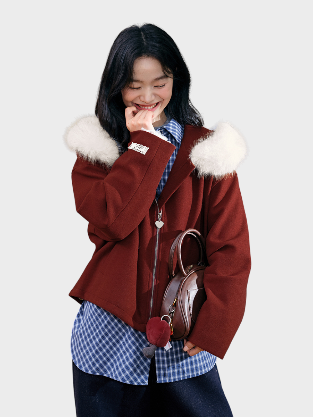 Rikke | Detachable jacket with synthetic fur