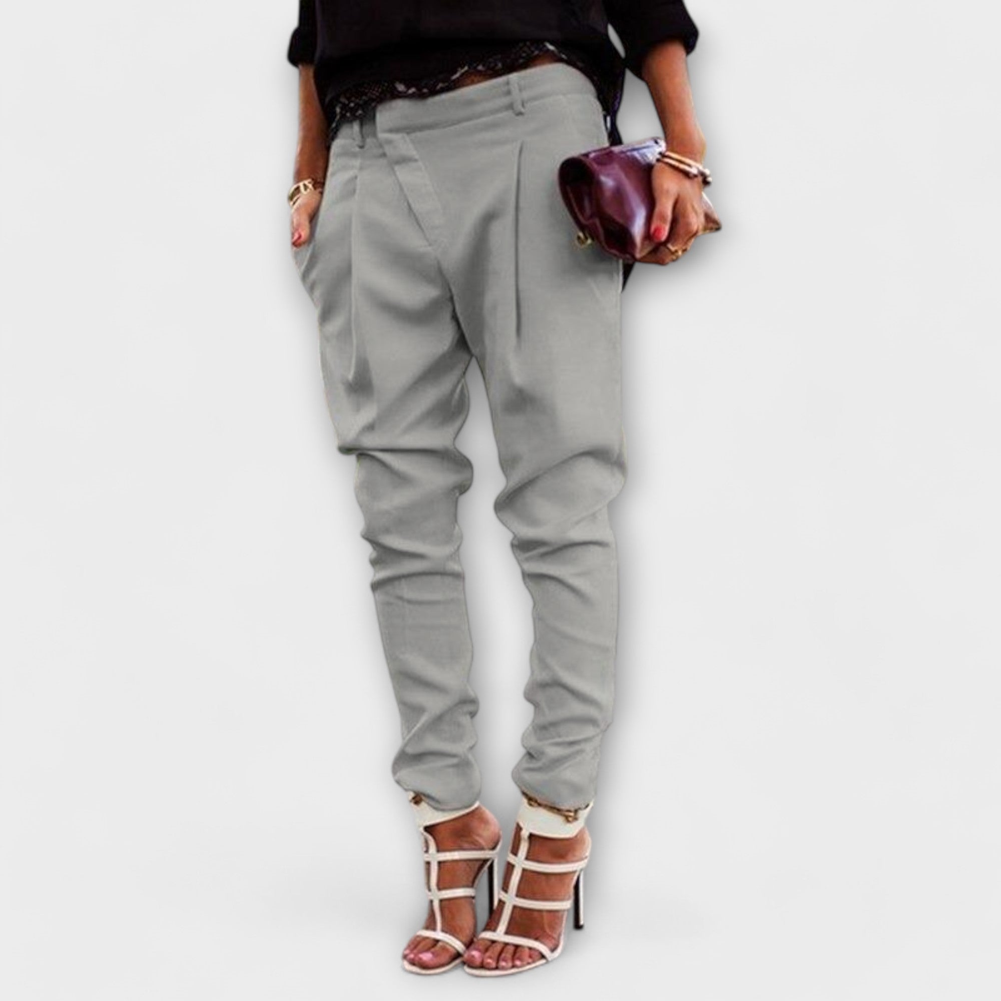 Mira - Elegant High Waisted Pants