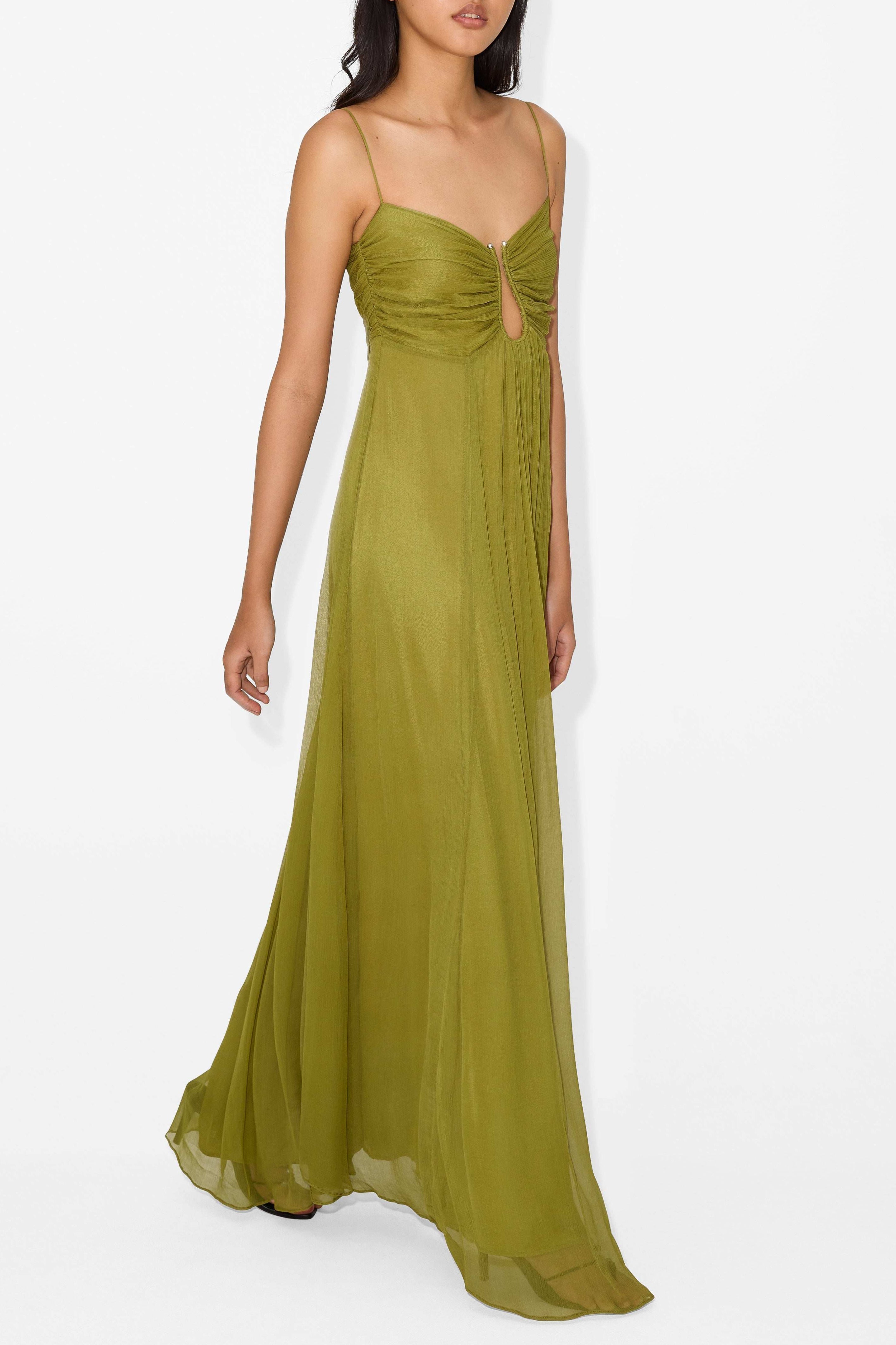 Eden - Maxi dress with keyhole opening