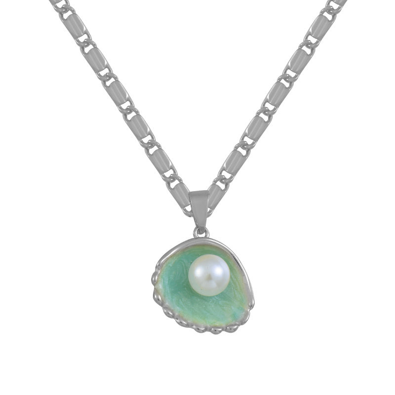 Shell Pattern Necklace