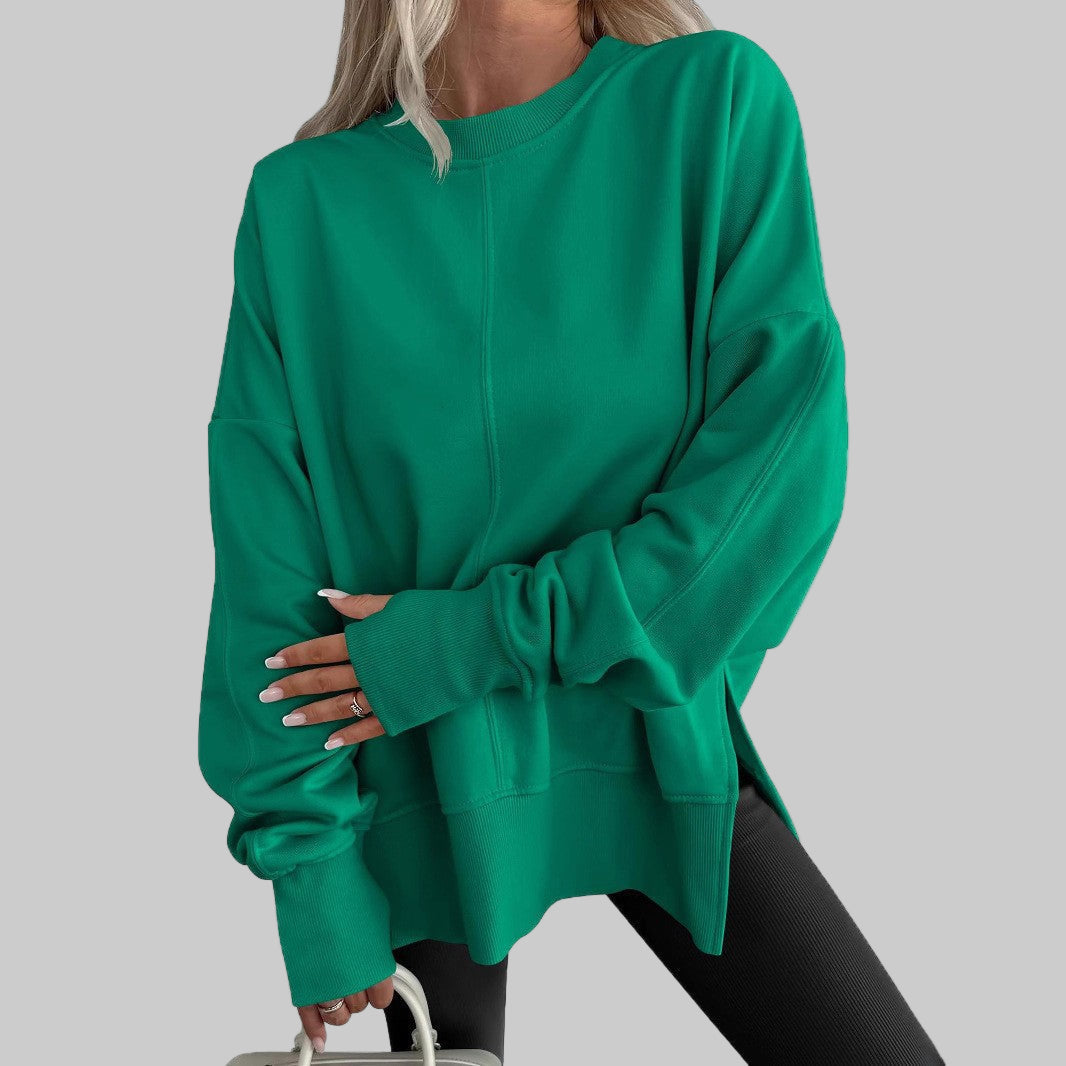 GWEN- comfortable loose sweatshirt with long sleeves