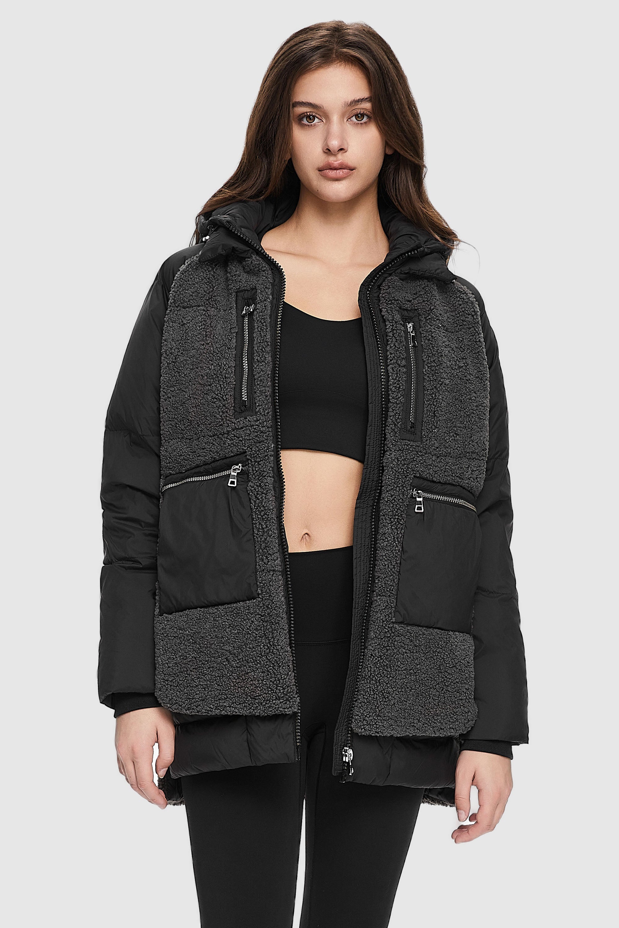 Irene - Fleece Down Puffer