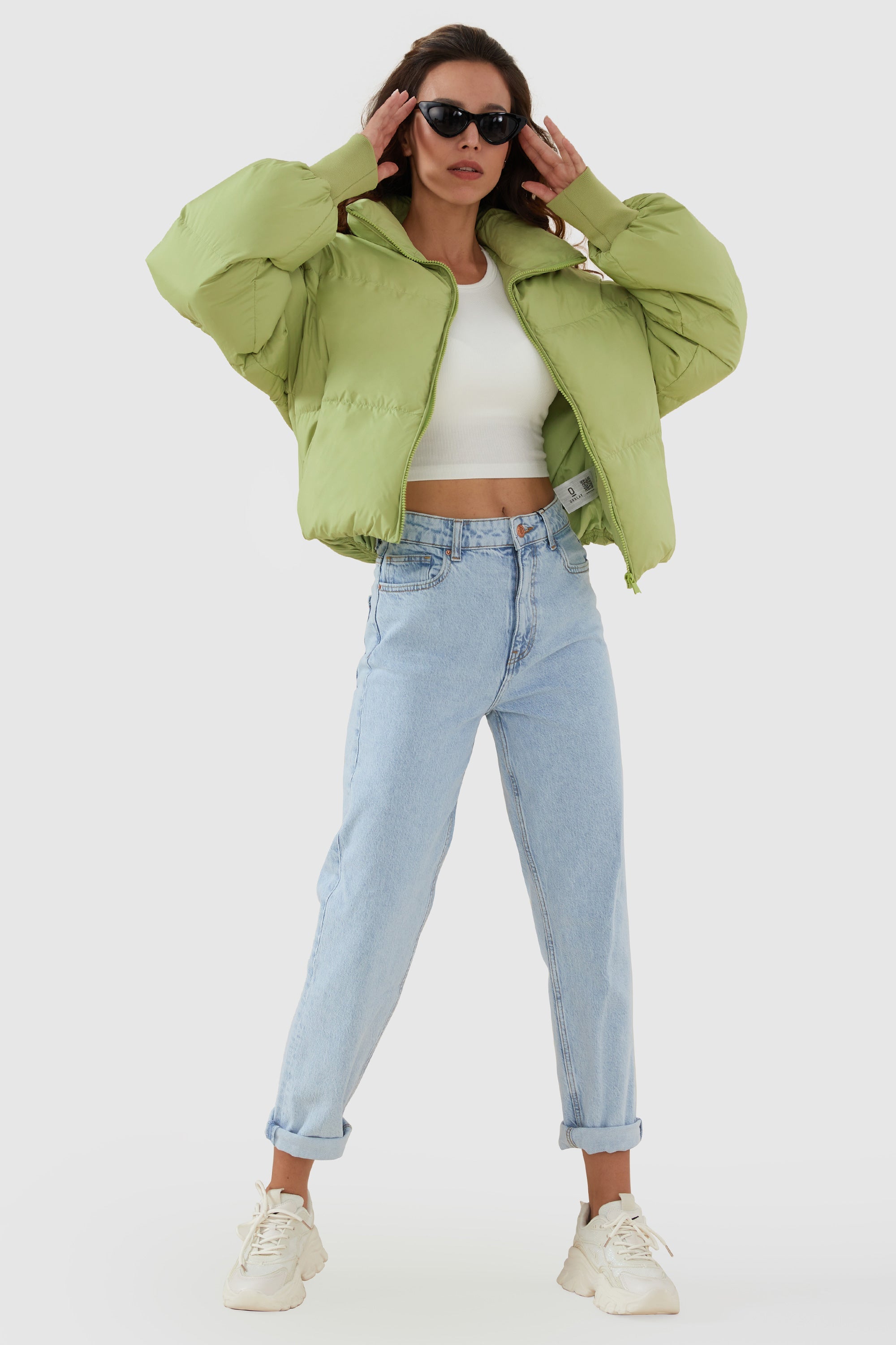 Dela |Classics Short Oversized Down Coat