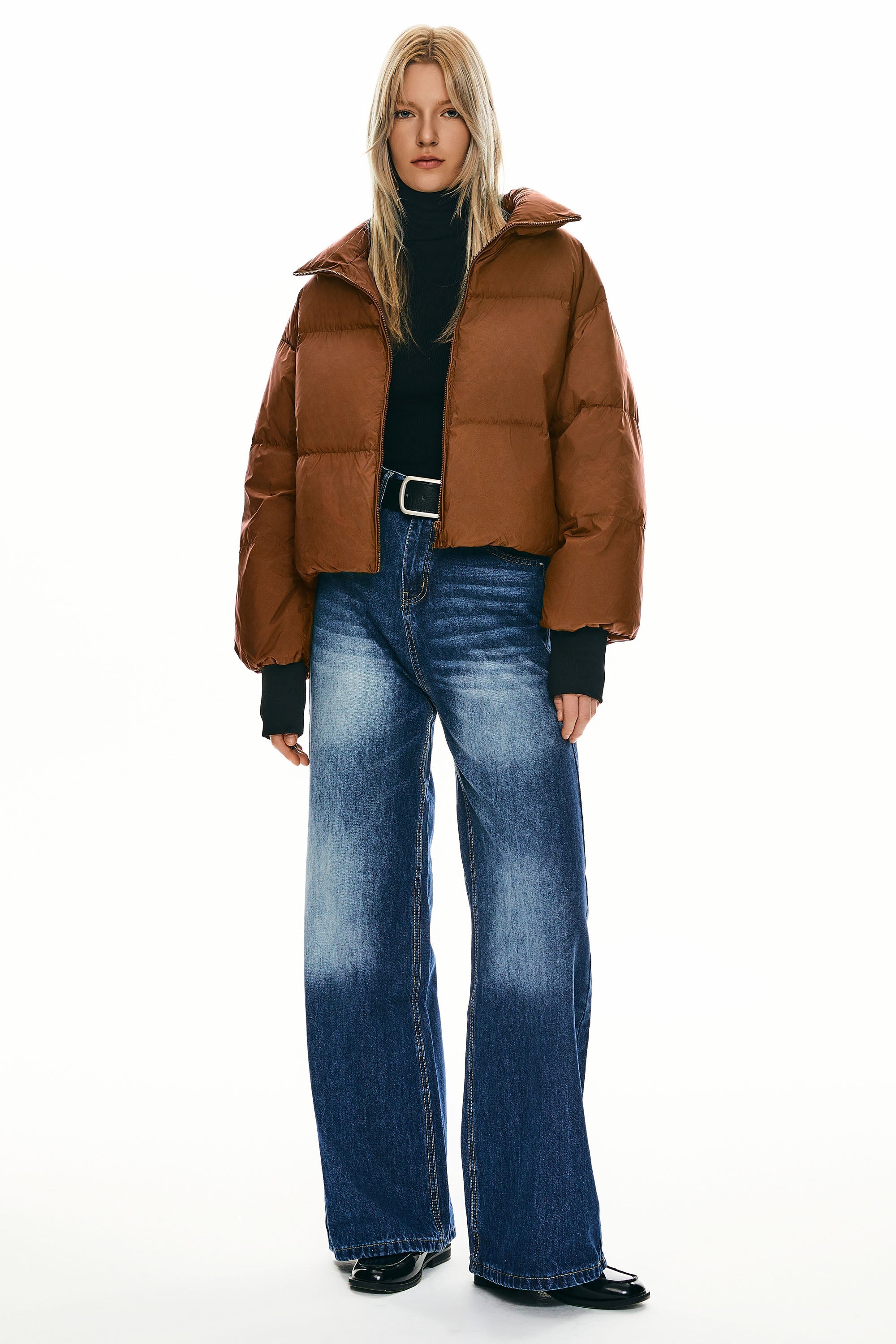 Dela |Classics Short Oversized Down Coat