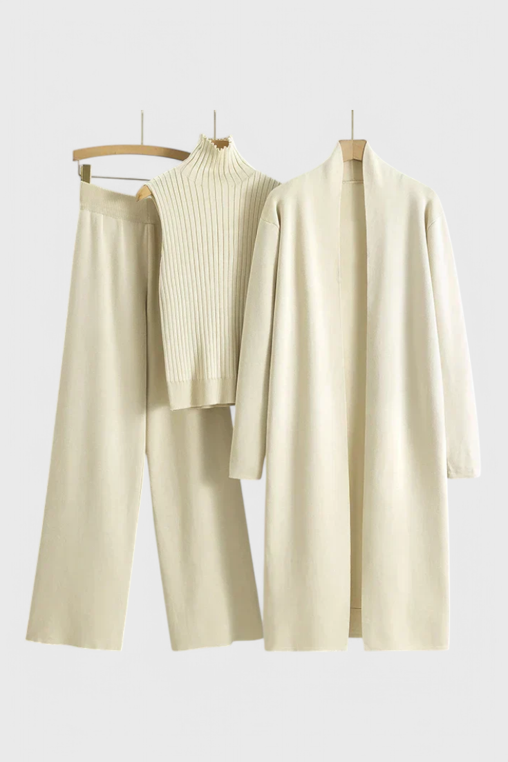 Mahalia Knitted Three-Piece Set