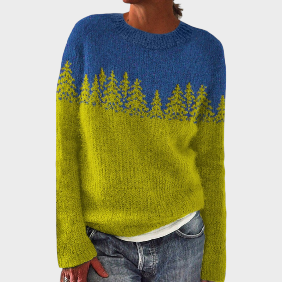 Mina | Cozy Retro Sweater