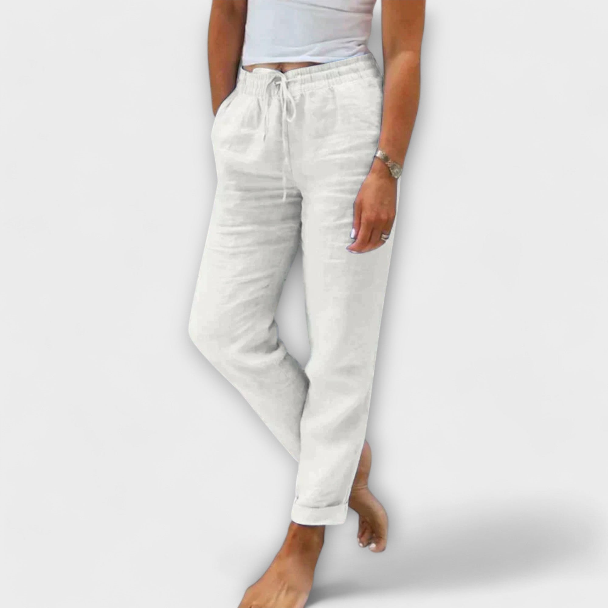 Stacey - Lightweight linen pants