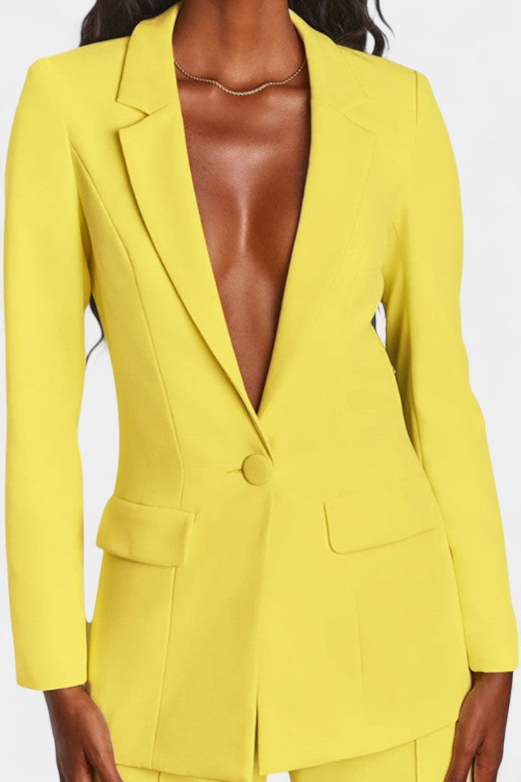 Marnie Tailored Jacket and Wide Leg Pants Set