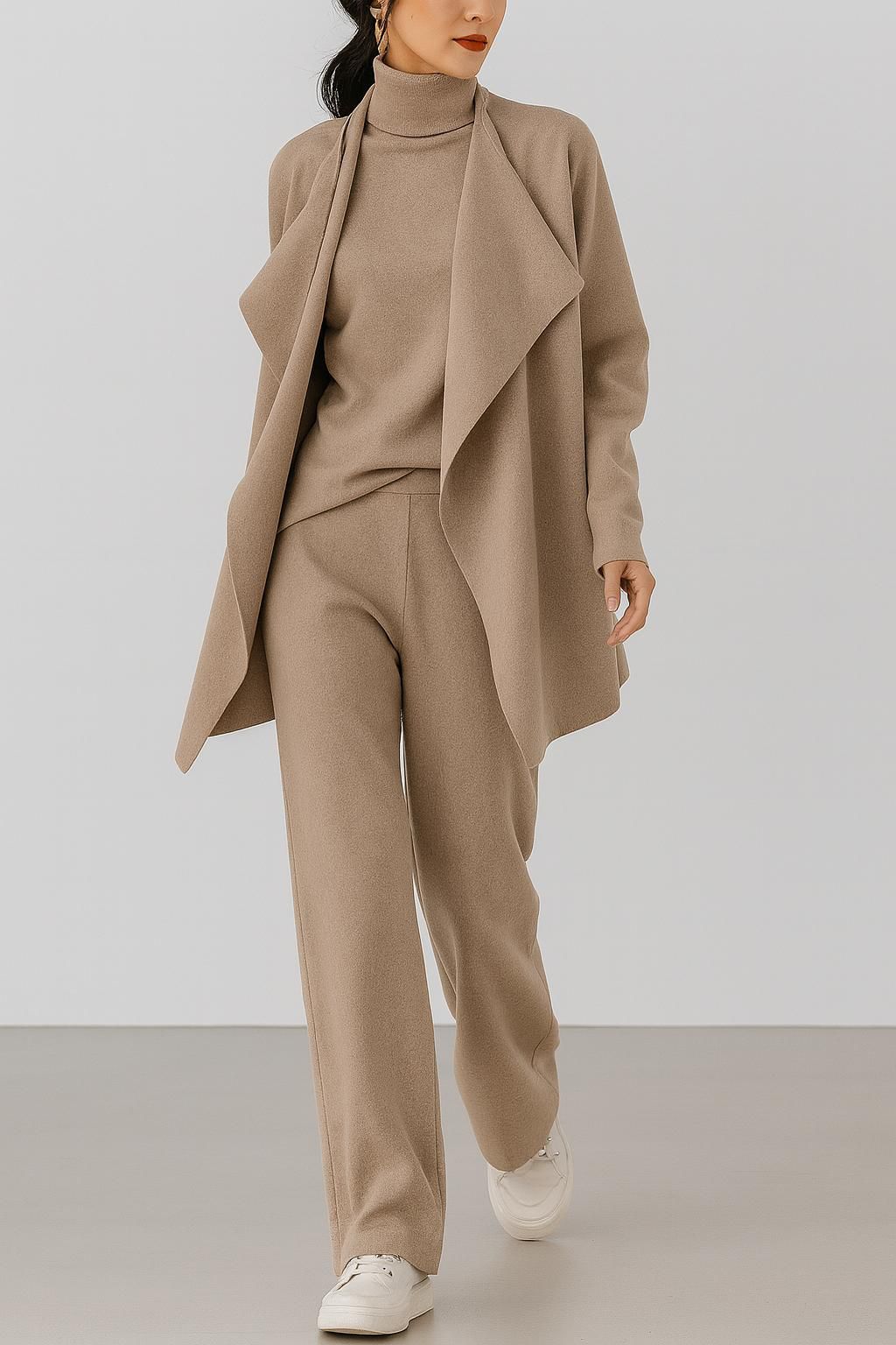 Melina | Cardigan, Knitwear & Pants Set "PARIS"