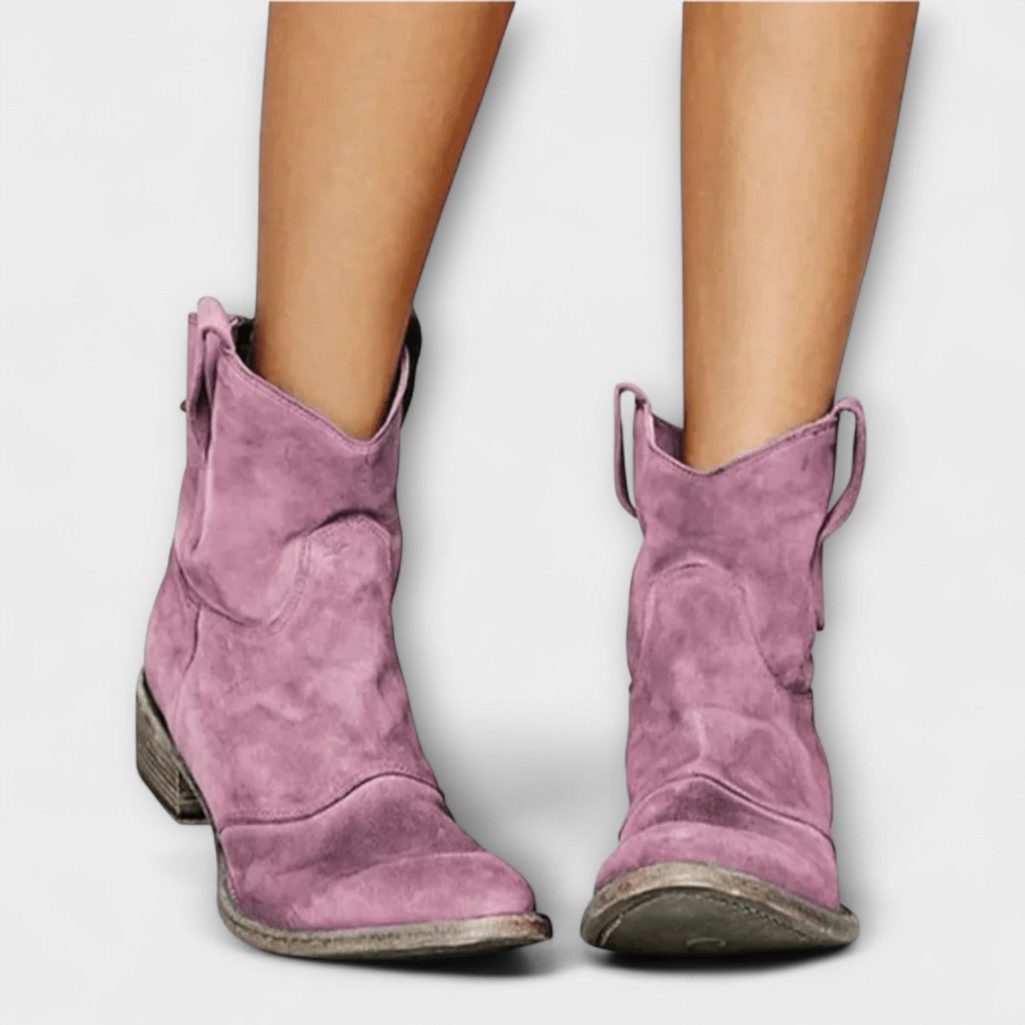 Sami - Savannah style suede ankle boots
