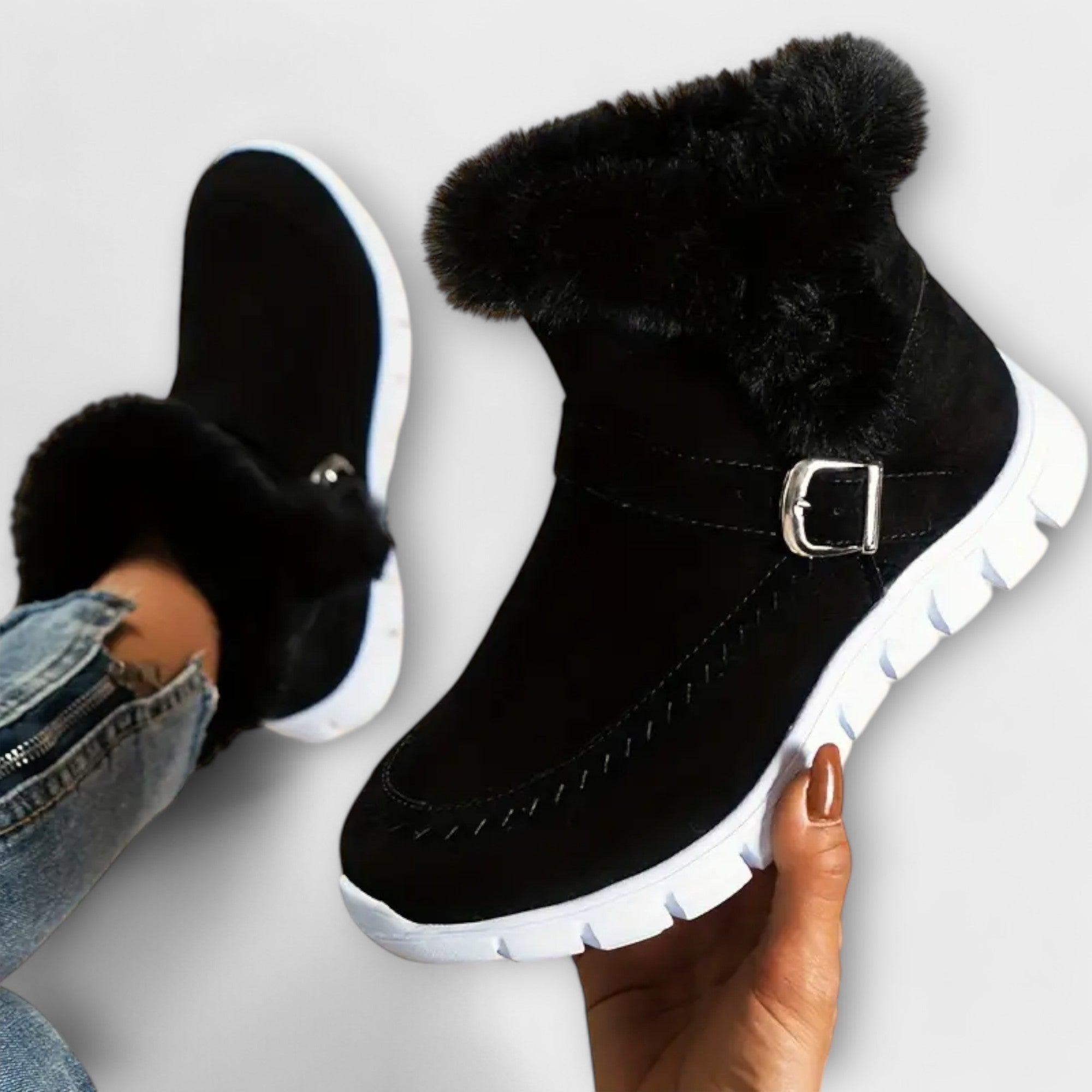 Chelsea boots with warm lining