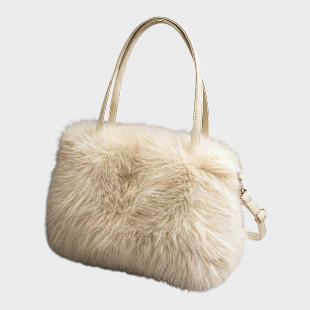 Cecelia | Siberian Aurora Handbag Made of Fur