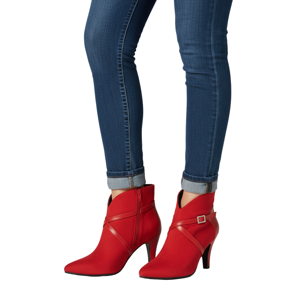 Penelope ankle boot with pointed toe