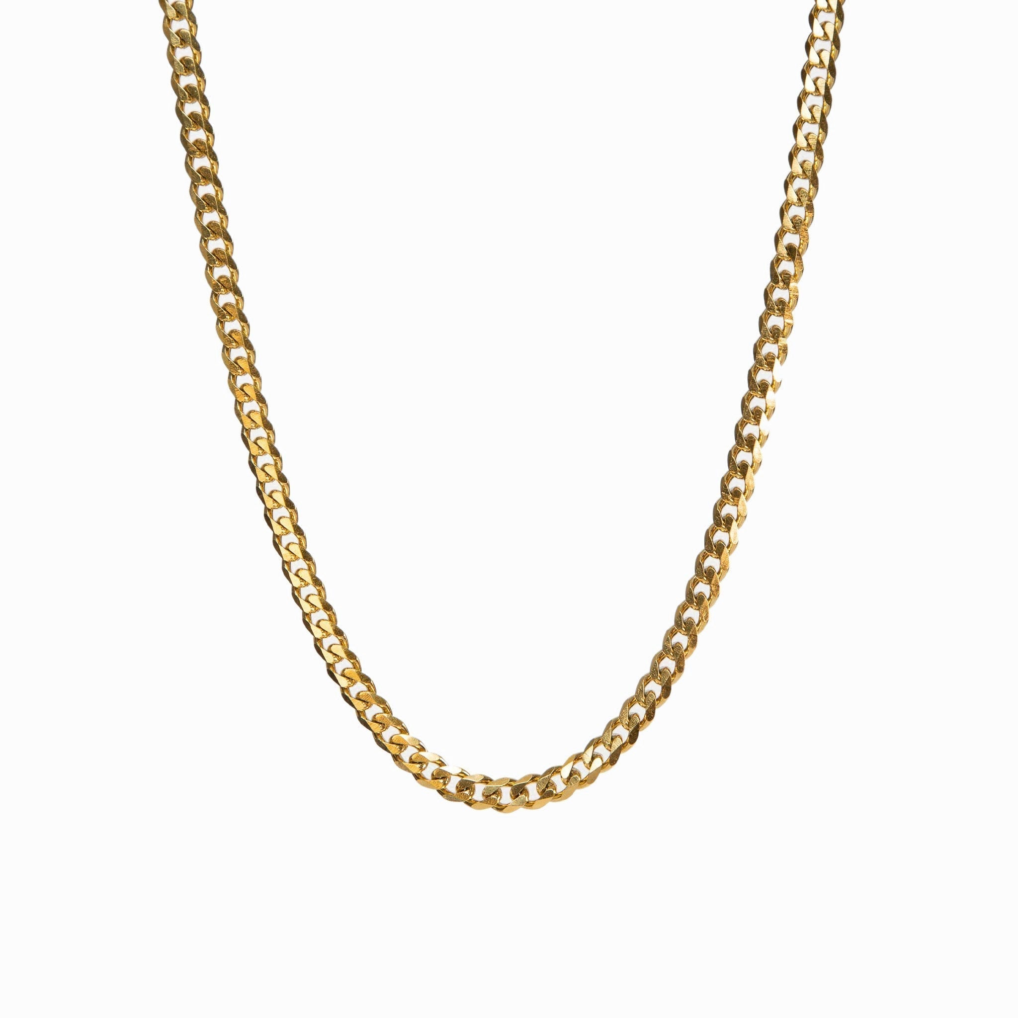 Cuban Style Gold Chain