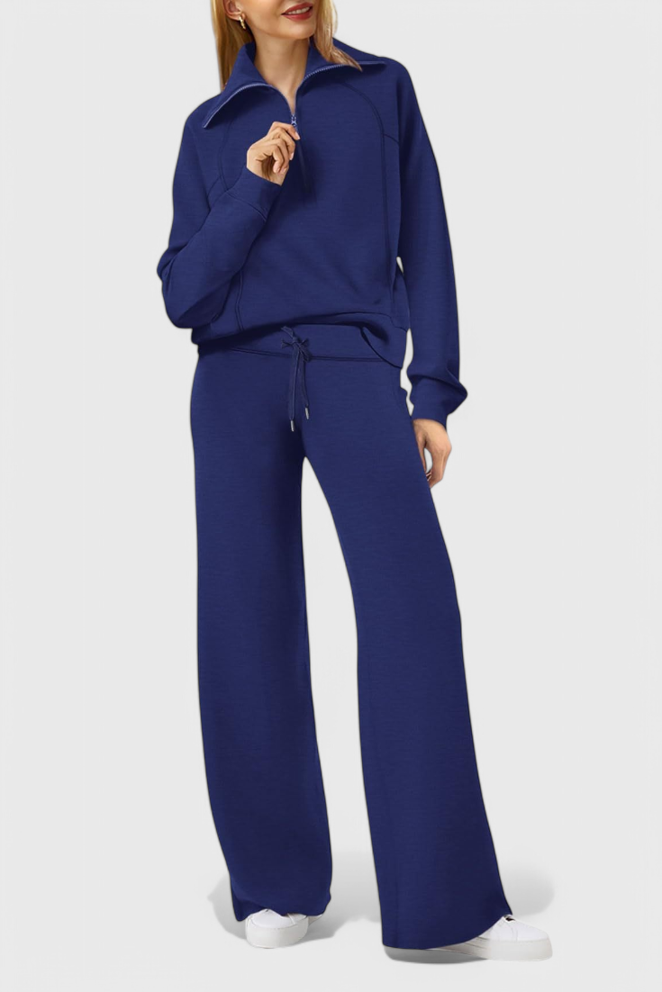 Berken Two-Piece Long Sleeve Lounge Set