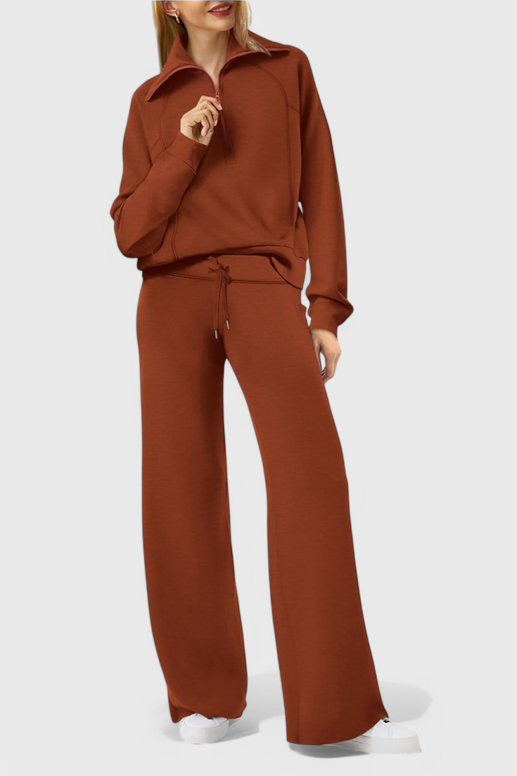 Berken Two-Piece Long Sleeve Lounge Set