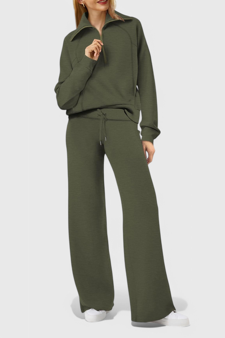 Berken Two-Piece Long Sleeve Lounge Set