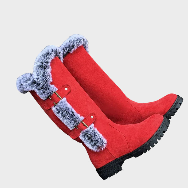 Lana - Ladies Thick Plush Mid-Calf Snowboots