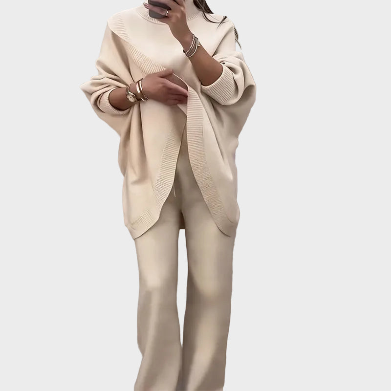 Ella - Women's 2-Piece Oversized Sweater & Pants Set