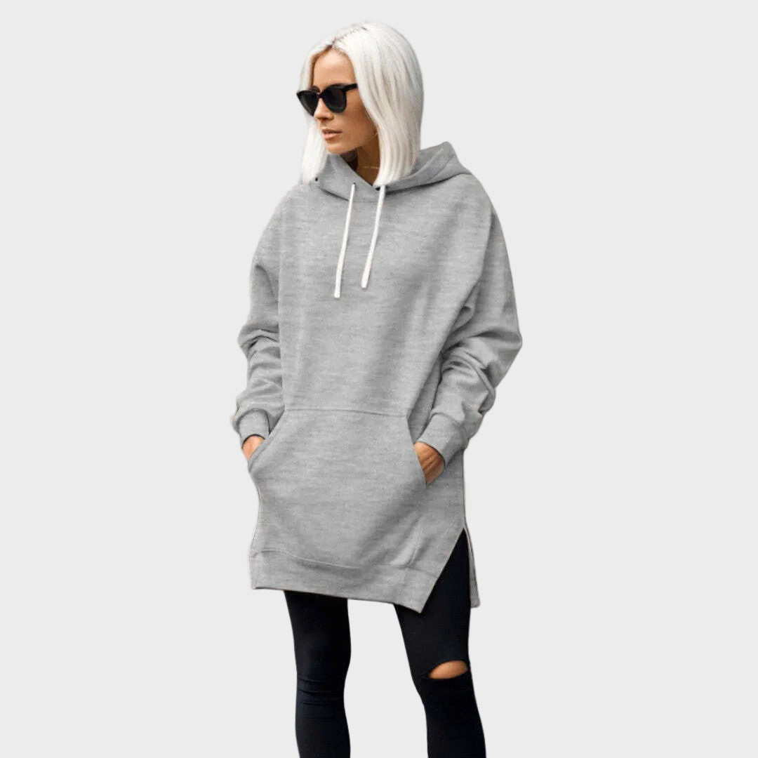 Rhea | Long Dress with Hood