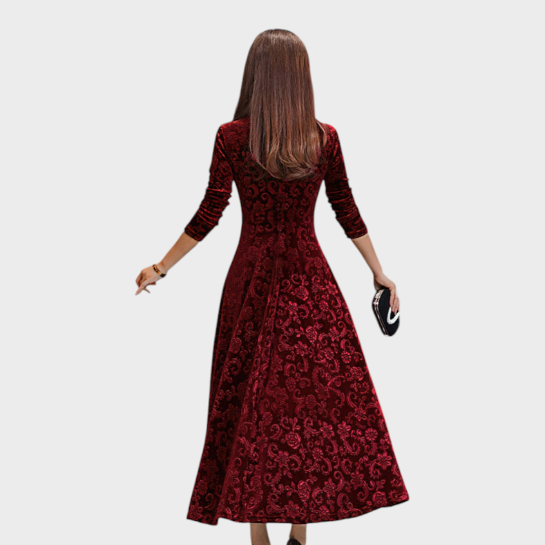 Debbie | Velvet Holiday Dress