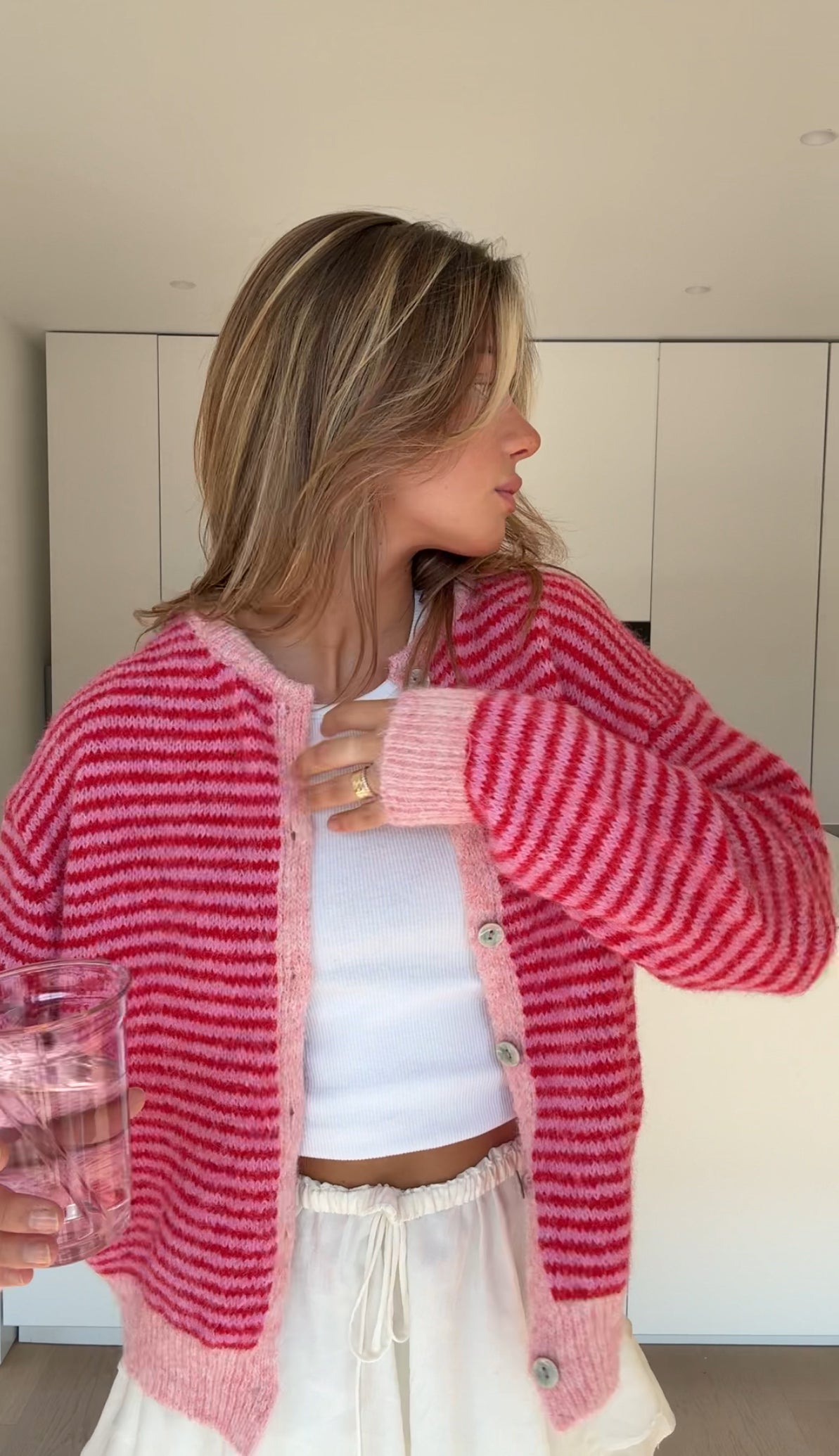 Soft striped sweater