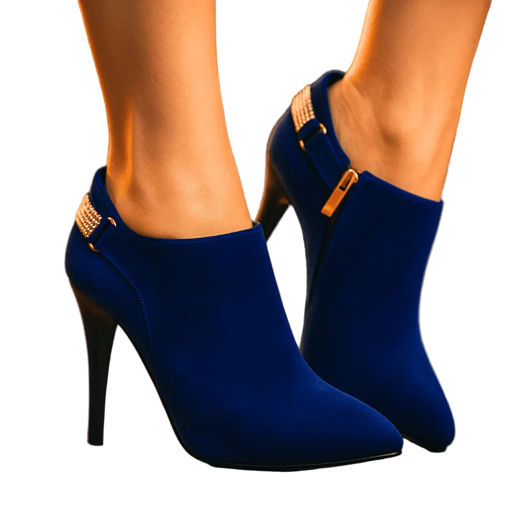 Aurora Bell velvet boots