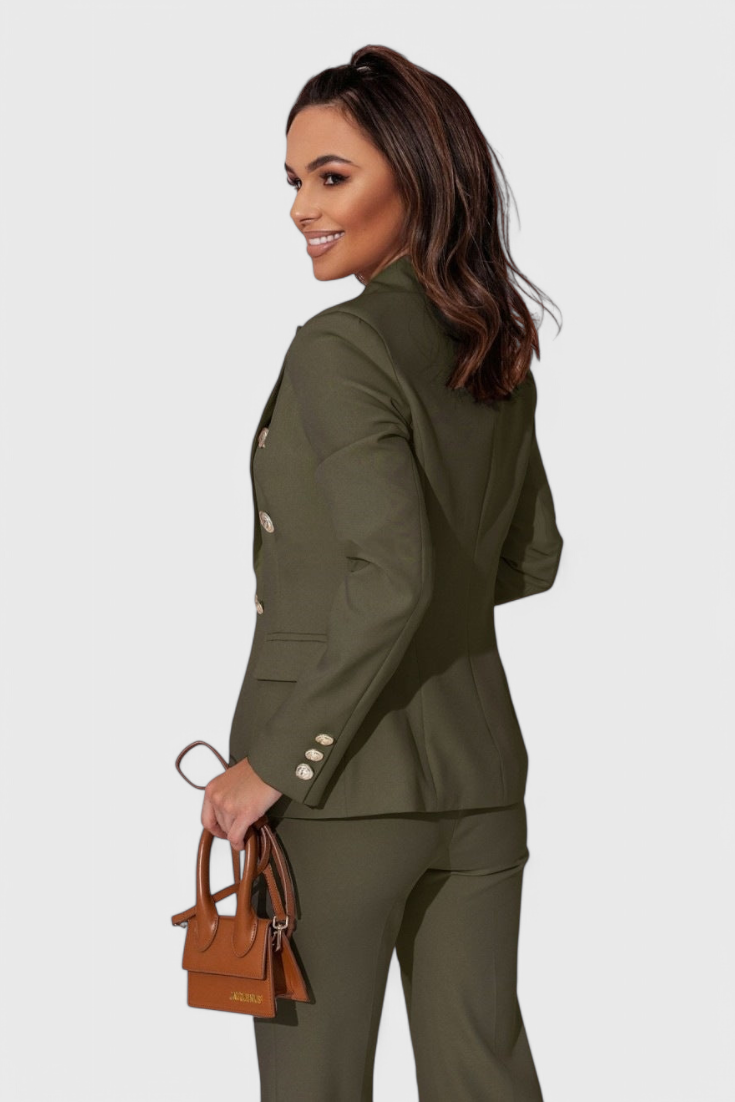 Rosalin Elegant Blazer and Pants Set