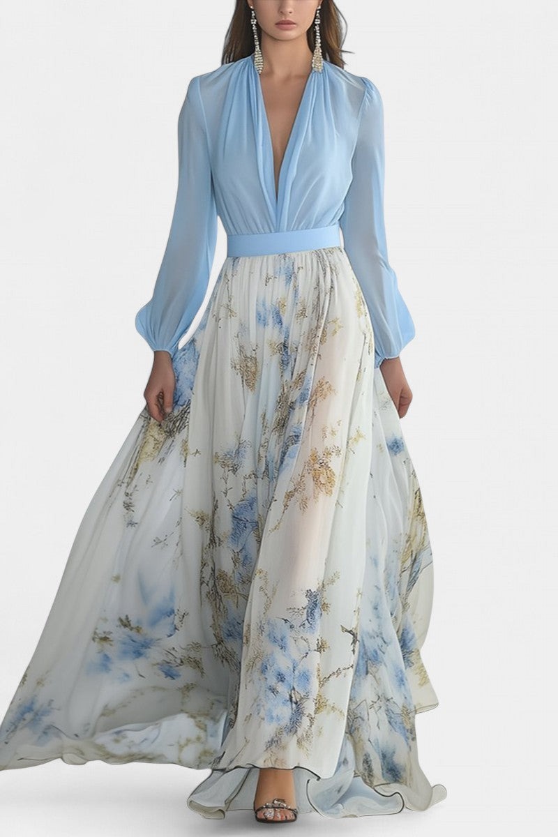 Eliane The impressive floral maxi dress