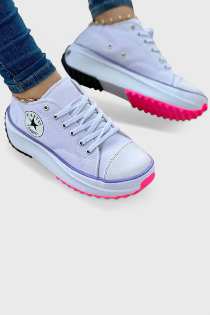 Taya Chunky Canvas Sneakers